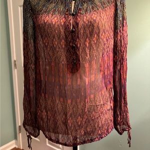 Lucky Brand Long Sleeve Blouse - Sz M